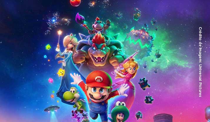 Super Mario Galaxy é sucesso nas bilheterias