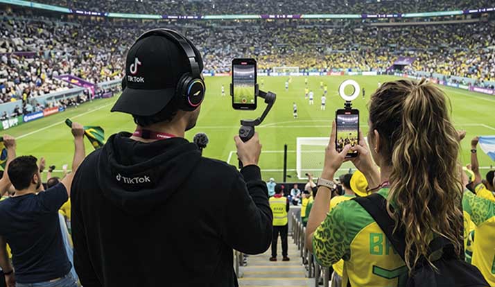 TikTok mostra os bastidores da Copa do Mundo de 2026