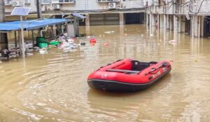 Tempestades causam destruição na China