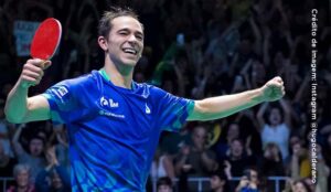 Hugo Calderano ganha World Table Tennis no Brasil