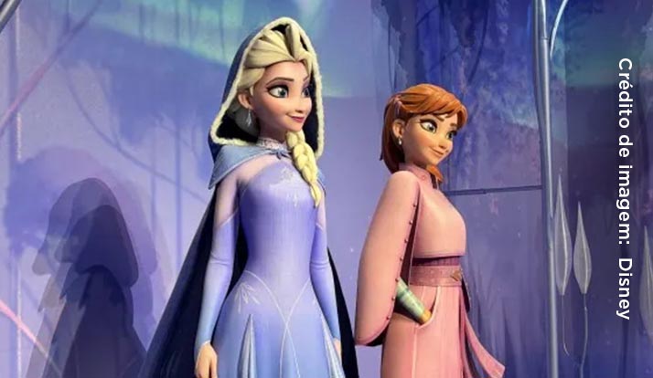 Conheça o novo visual das personagens de Frozen 3