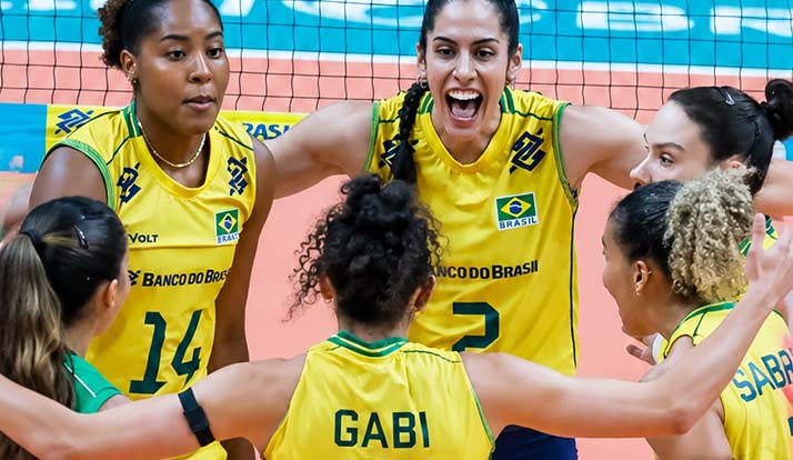 Seleção feminina de vôlei garante vaga para as Olimpíadas