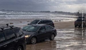 Tsunami metereológico atinge sul de Santa Catarina