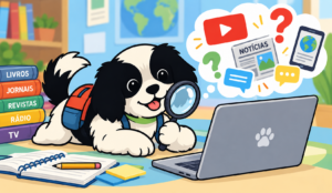 Mike entra no mundo digital e descobre por que é importante investigar as informações antes de acreditar nelas.