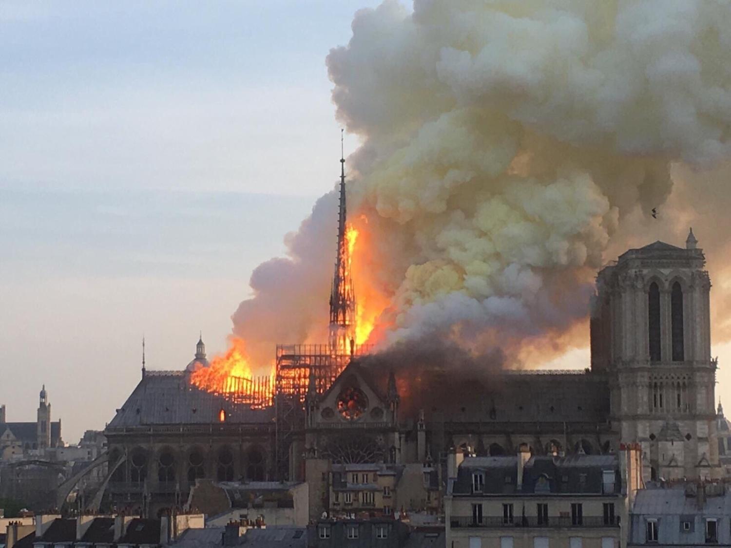 incêndio na Catedral de Notre Dame
