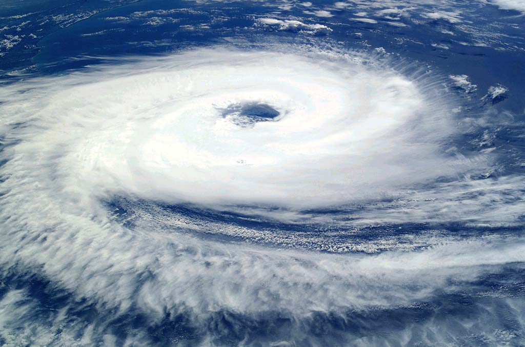 ciclone no Brasil