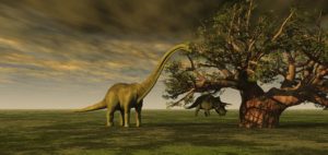 história dos dinossauros