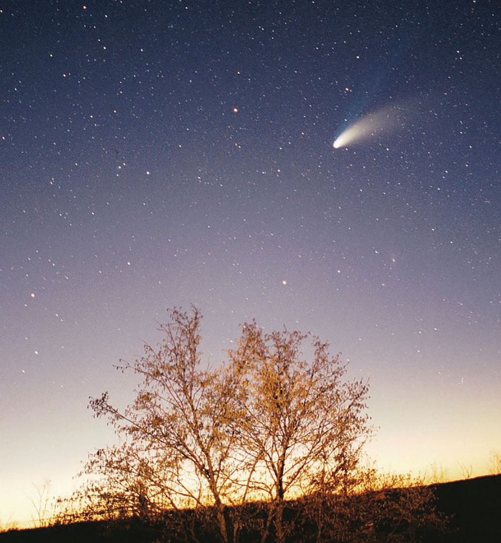 chuva de meteoros do cometa Halley