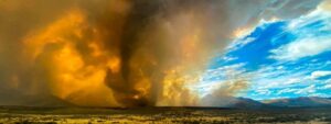 tornado de fogo
