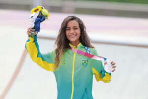 Raíssa medalha de prata nas Olimpíadas 2020