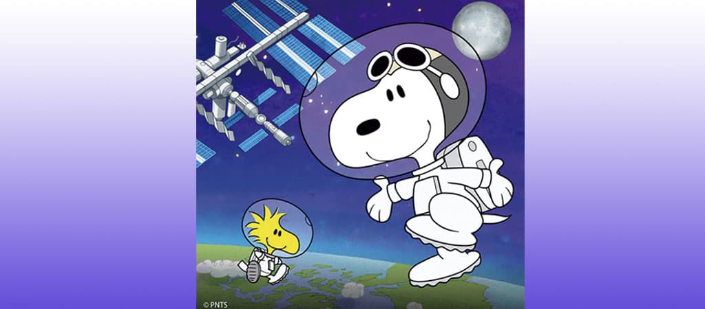 Nasa envia o Snoopy ao espaço