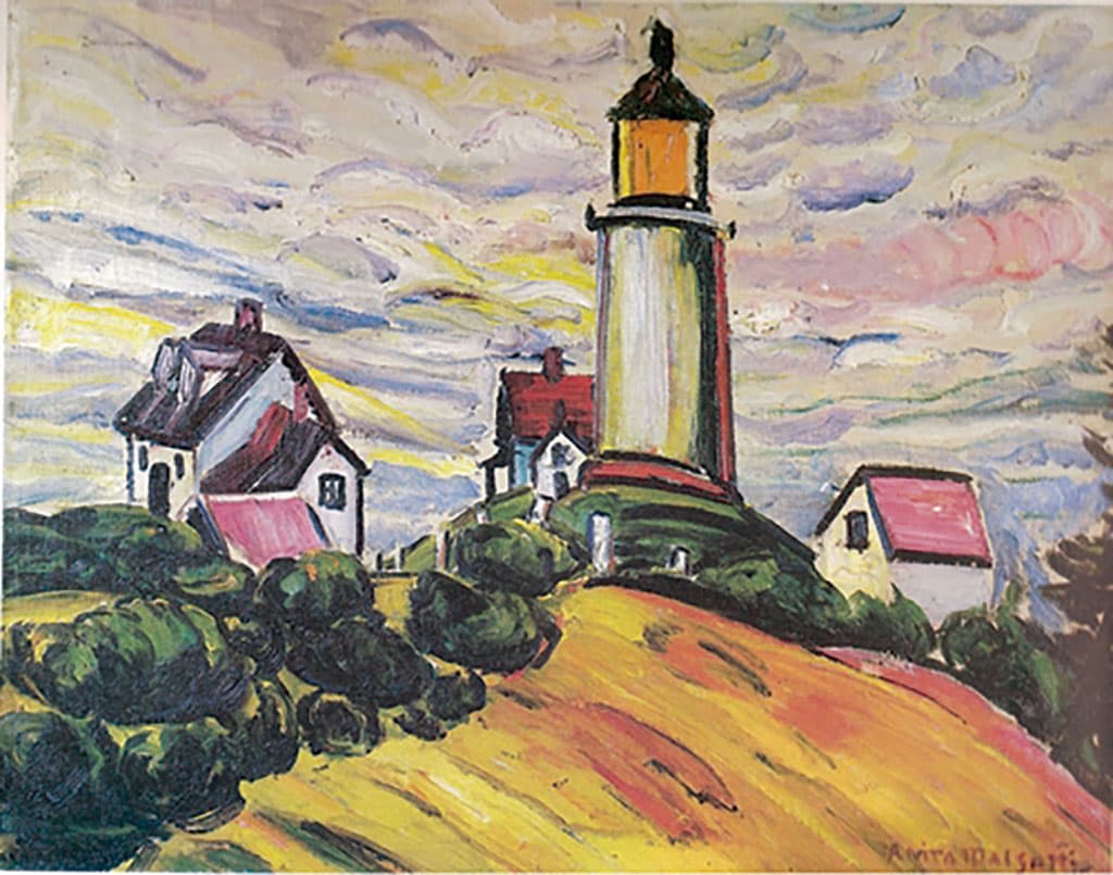 O Farol, de Anita Malfatti O Farol, de Anita Malfatti