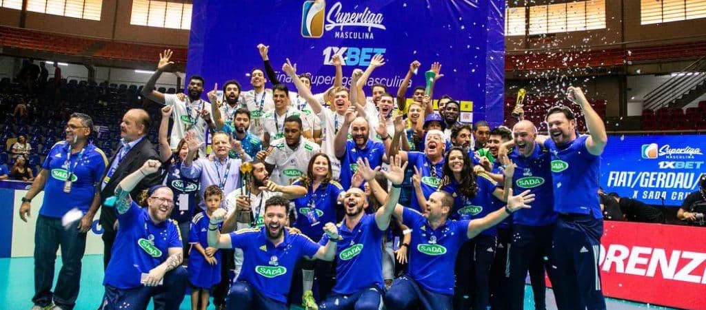 Cruzeiro vence Superliga masculina em 2023