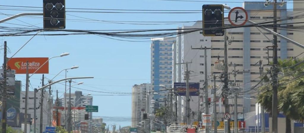 semáforo desligado, apagão no Brasil