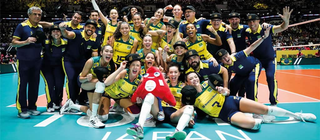 Seleção feminina de voleibol conquista vaga para as Olímpiadas de Paris