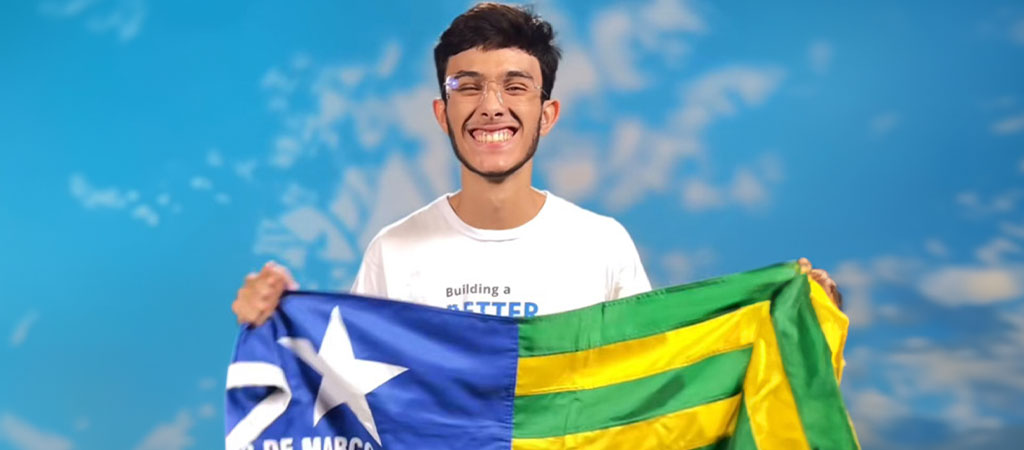 Brasileiro de 17 anos ganha Prêmio Nobel da Ciência Jovem