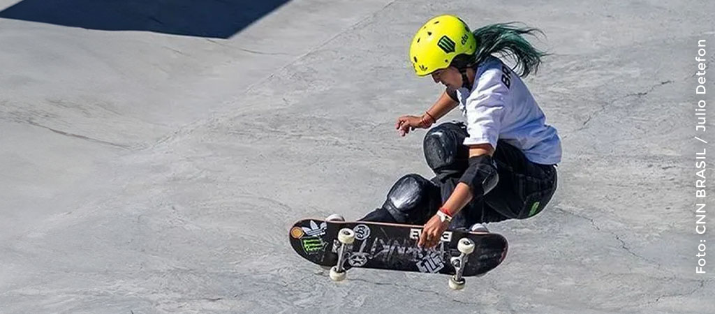 Brasileira Raicca Ventura é campeã mundial de skate park