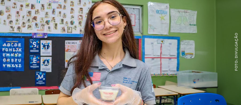 Aluna de escola pública é escolhida para intercâmbio nos EUA