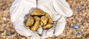 Mercúrio no solo durante extração ilegal de ouro