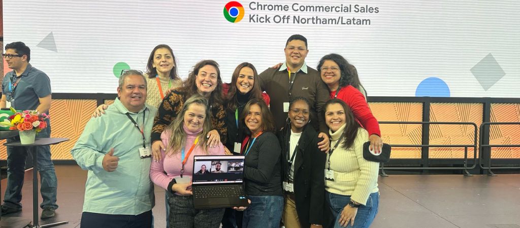 Roberta Taffarello e Iolanda França com a turma do Brasil no Fellowship de IA do Google for Education