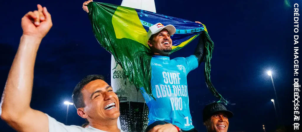 Ítalo Ferreira é campeão em piscina de ondas artificiais no Oriente Médio