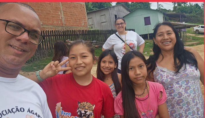 Novo poço leva vida à aldeia Kaxinawá no Acre