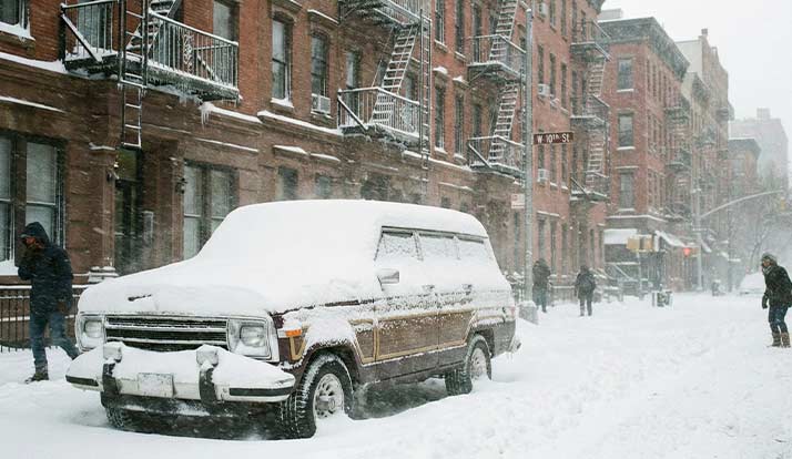 Nevasca histórica atinge Estados Unidos