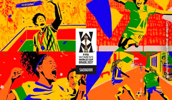 Fifa divulga pôsteres da Copa do Mundo feminina no Brasil