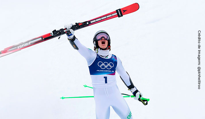 Brasil conquista 1ª medalha da história nas Olimpíadas de Inverno