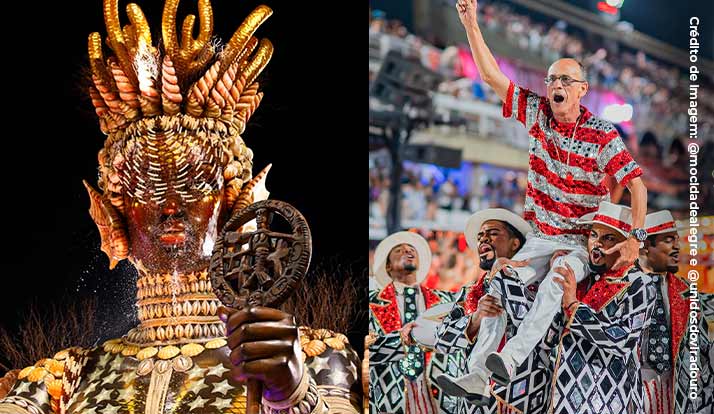 Conheça as campeãs do Carnaval do Rio e SP