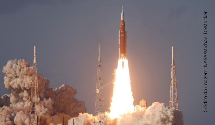 Direto do espaço com a Artemis II