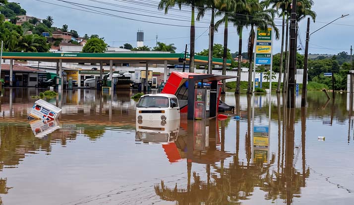 Chuvas fortes desabrigam mais de 2 mil pessoas no Nordeste