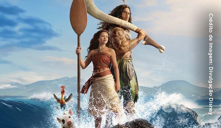 Live-action de Moana estreia nos cinemas