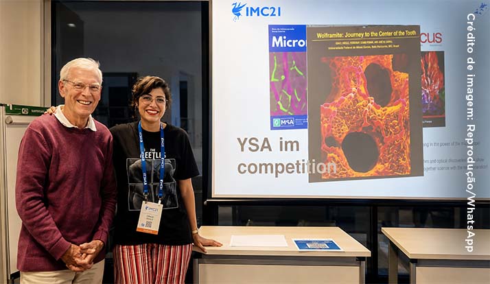 Brasileira vence prêmio com imagem da bactéria de cáries